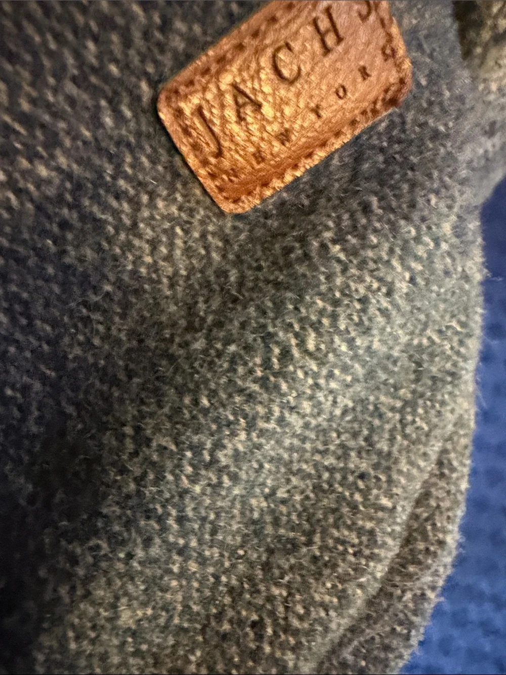 Jachs New York Men's Blue Patterned Field Jacket